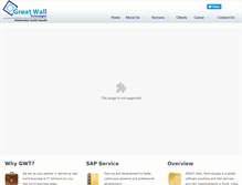 Tablet Screenshot of greatwalltec.com